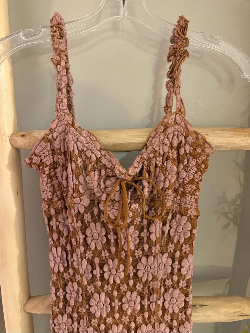 Free People Lucinda Lace Midi Dress - Picture 3 of 6